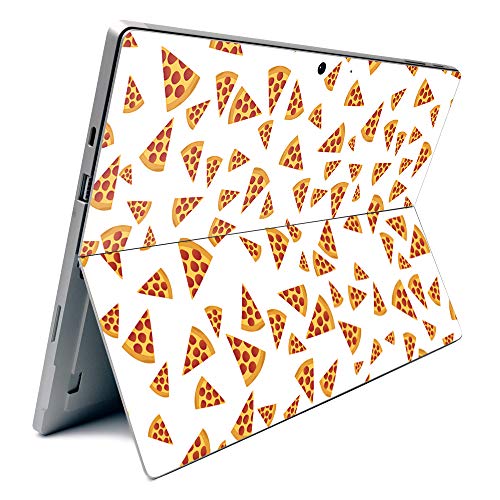 Image of MightySkins Carbon Fiber Skin for Microsoft Surface Pro 7 - Body by Pizza | Textured Carbon Fiber Finish | Easy to Apply, Remove, and Change Styles | Made in The USA