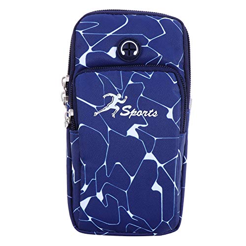 Angoily 1pc Waterproof Mobile Phone Arm Bag Running Phone Armband Waterproof Armband Bag Bapes Phone Holder Sports Armband Bag Running Arm Pocket Cell Phone Gym Bag Oxford Fabric