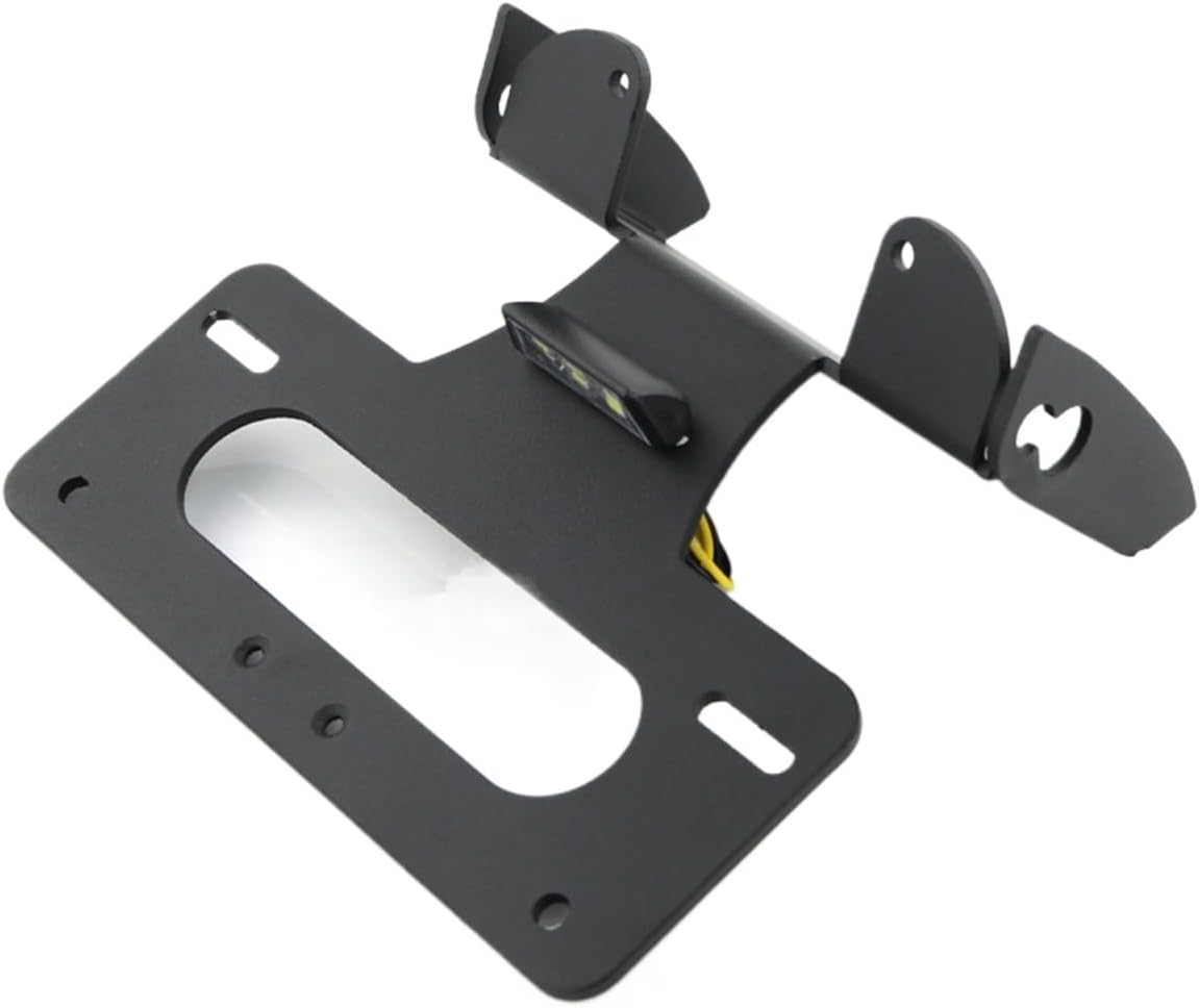 Motorcycle License Plate Frame Holder Bracket Fender Eliminator Compatible with Ducati Monster 696 795 796(796 Evo) 1100(1100