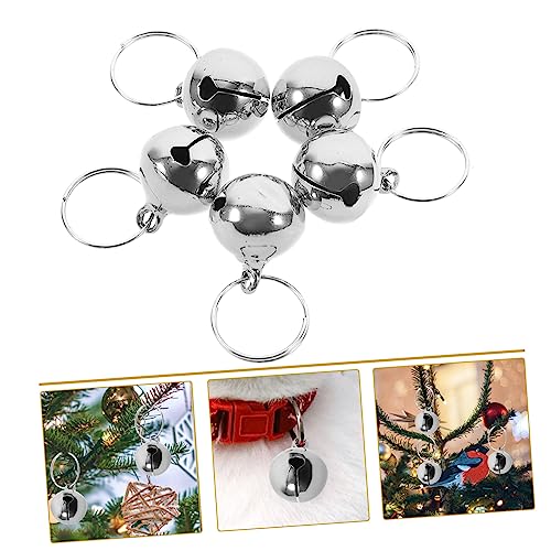 Luxshiny 24 Unidades Sino De Chaveiro Feito à Mão Sinos Artesanais Sinos De Jardim Sino De Cavalo Si