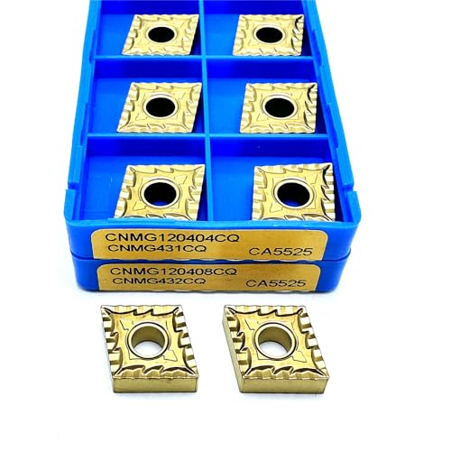 Herramientas para torno 10 piezas CNMG120404CQ CNMG120408CQ miniatura 4