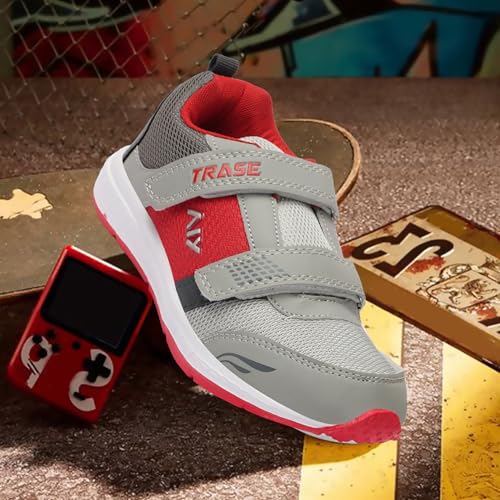 Image of TRASE Boys' Running Shoe for Active Kids | Sport Running & Walking Shoes with Lightweight mesh Upper Eva Sole | All Day Casual Wear