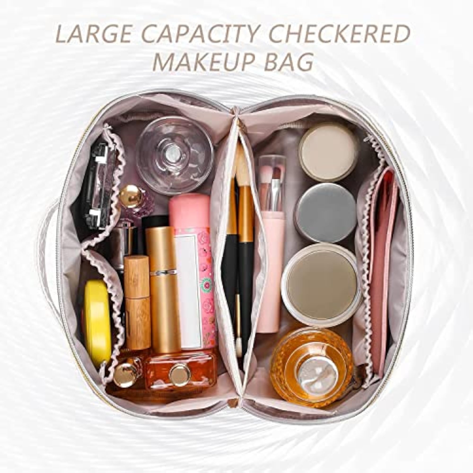 Multi-Coloured Travel Toiletry Kit, Cosmetic Organizer