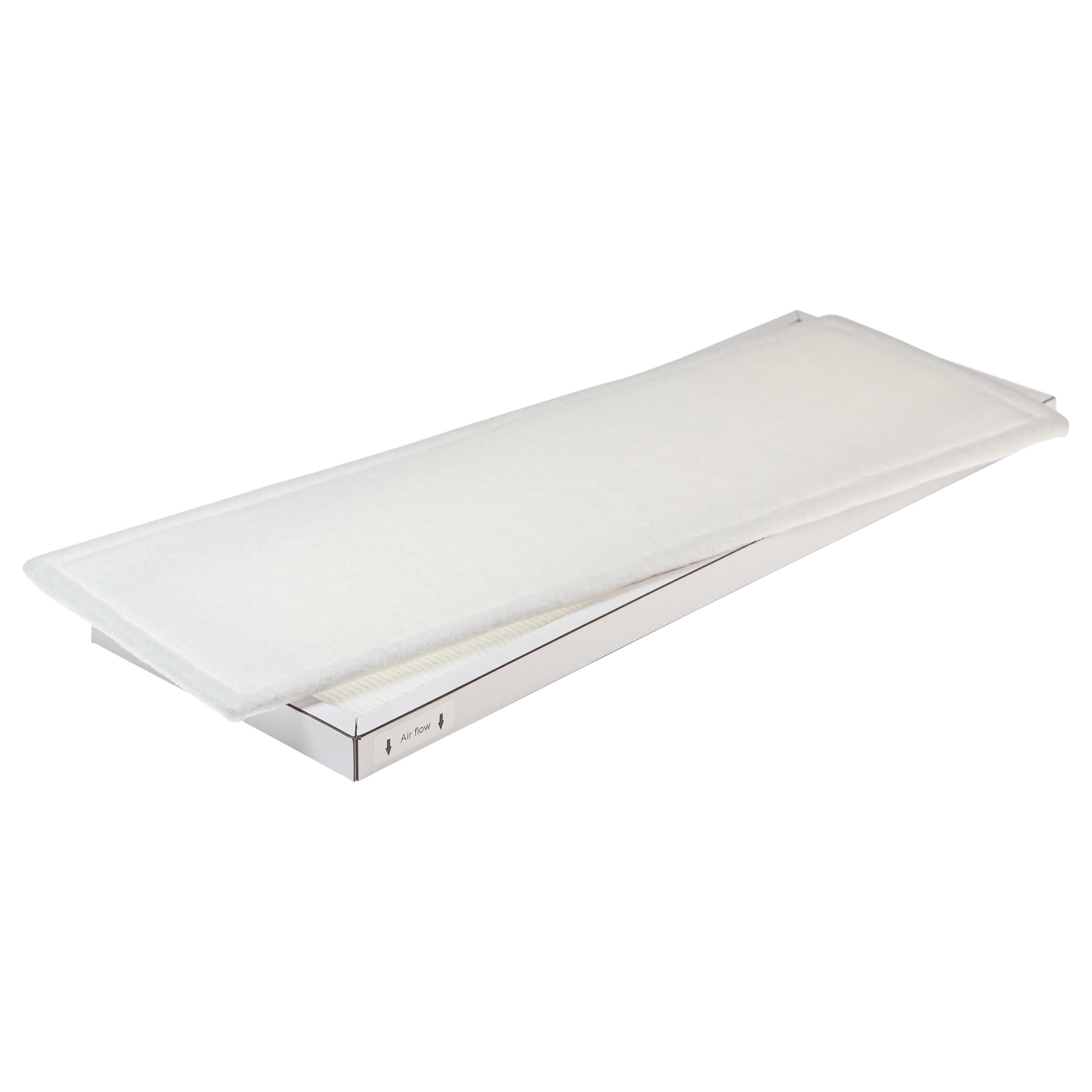 vhbw Lot de filtres Compatible avec Wolf CWL 300 Excellent, CWL 400 Excellent Appareil de Ventilation - Filtre à air G4 / F7 (4 pcs), Blanc