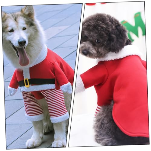 Disfraz Navidad para perro talla XL rojo Toddmomy miniatura 3