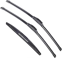 Vista 29 de Escobilla de limpiaparabrisas de 22 + 21 pulgadas de repuesto para Dodge Durango 2011-2018, Honda Pilot 2009-2015 Jaguar XK XKR 2007-2015 Jeep Grand