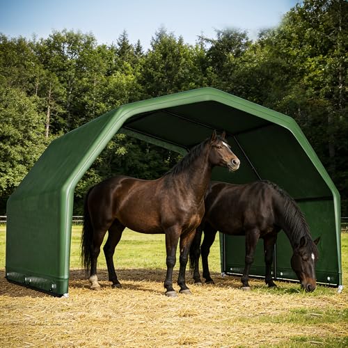 Heavy-Duty Waterproof Livestock Shelter with Steel Frame