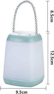 Night Light for Kids, USB Rechargeable Nursery Lamp Portable Camping Lantern with 3 Light Modes for Camping,Emergency,Bedroom,Indoor and Outdoor(Cyan, 1 Pack)