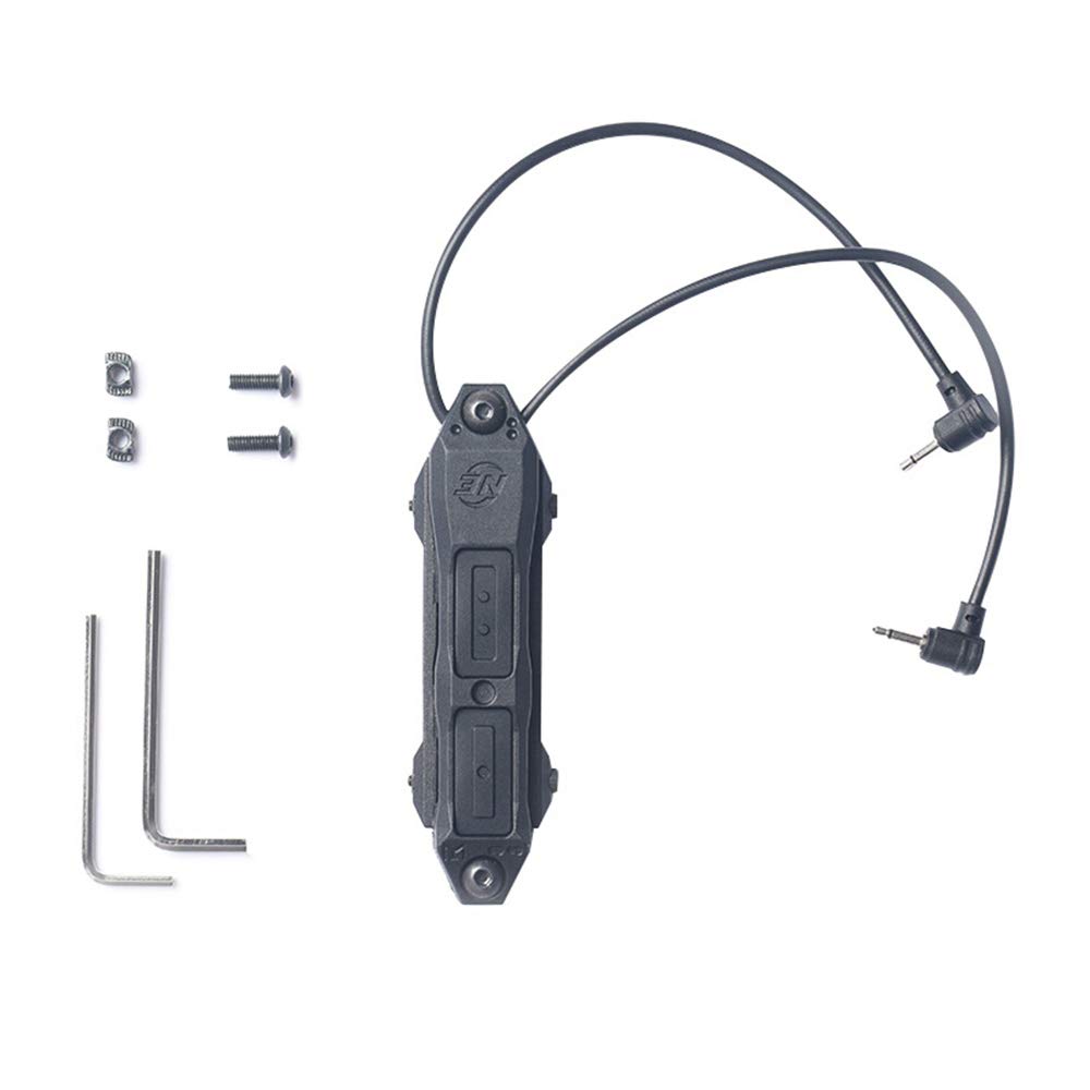 Night Evolution Tactical Augmented Pressure Switch Double 2.5MM for PEQ 15 M3X Light Dbal-A2 PEQ 16A an/PEQ