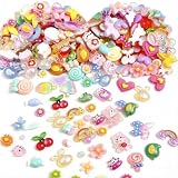 100 Stück Kawaii Slime Charms für Nagel Handyhülle Scrapbooking DIY Bastel
