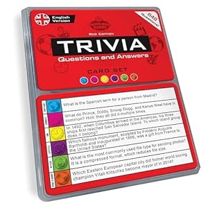 Set (English Edition) | 648 Unique Question Cards from 6 Categories in a Travel Box | Pub Games for Adults, & Fun Party Game for Friends & Families (Red Edition)