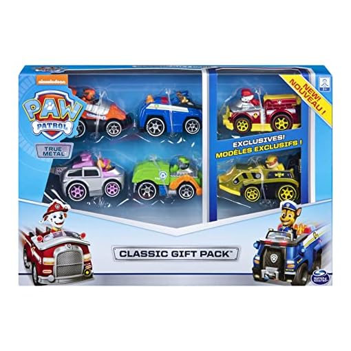 Paw Patrol Kids Metal Die-Cast Vehicles, Pack Of 6, Multicolour - Image 3