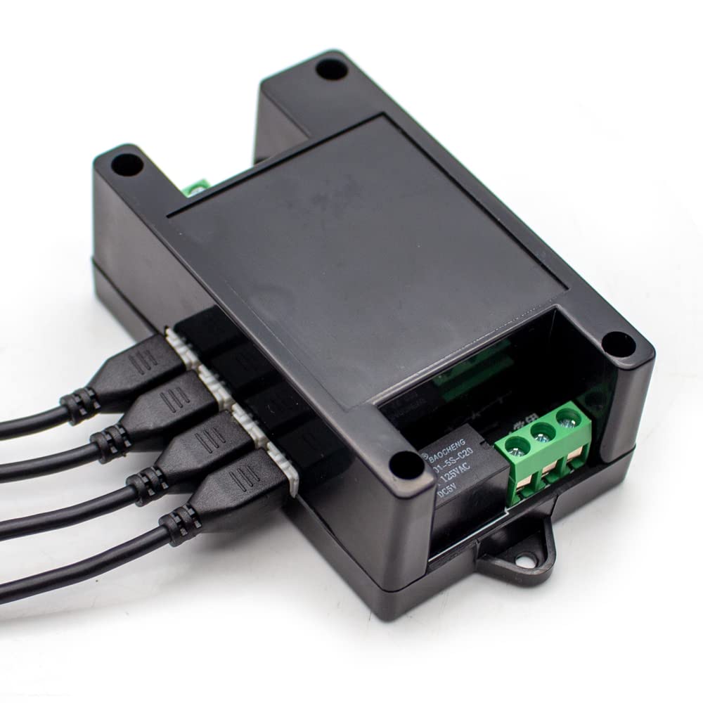 Sensor de distancia Ultrasónico 1-4 Módulo de Alta Estabilidad AGV Carro Robot Sensor de Evitación de Obstáculos Radar (RS485)