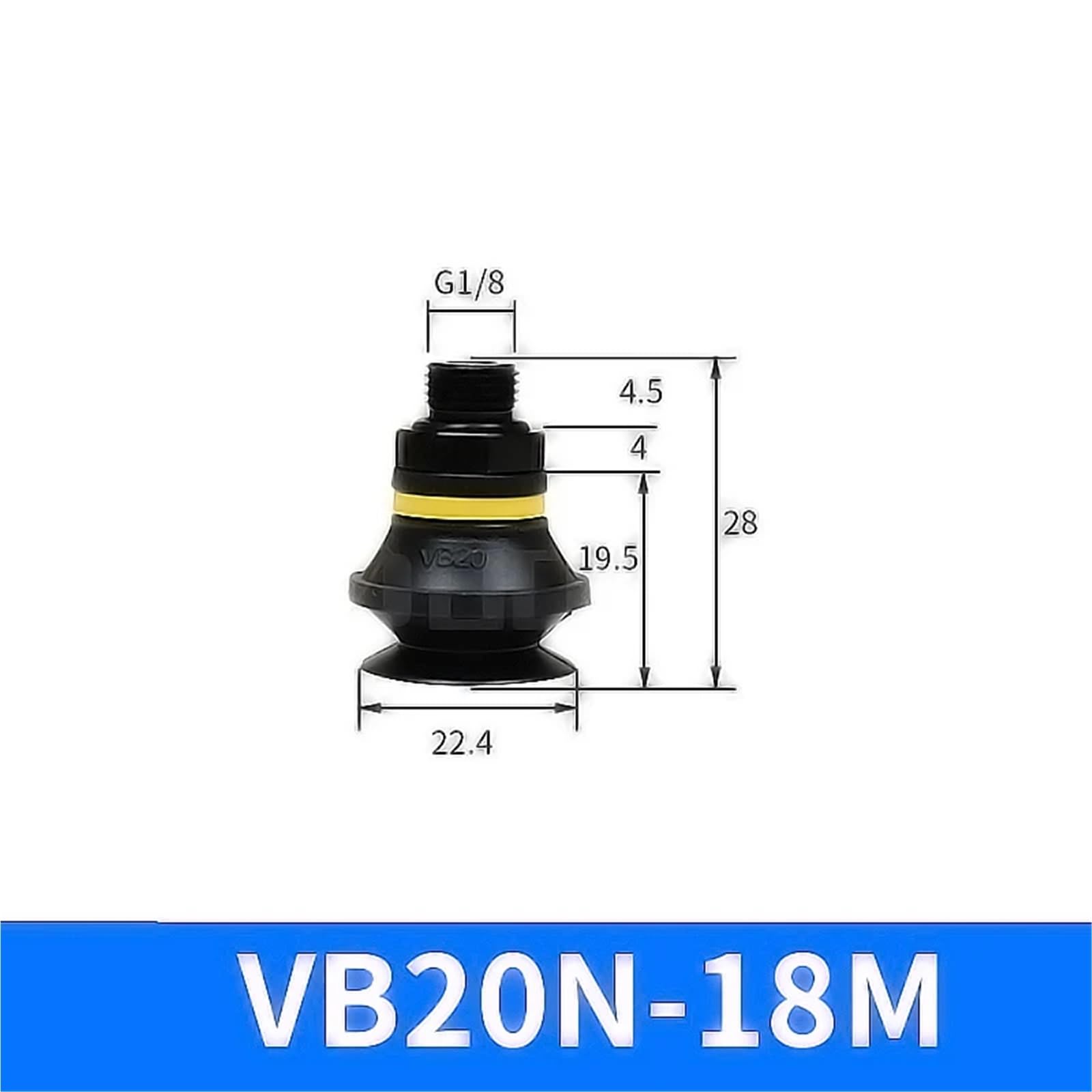 VB 20 30 Ventose Pneumatiche Ventose Sucker Robot Industriale Braccio Accessori Strumento di Automazione