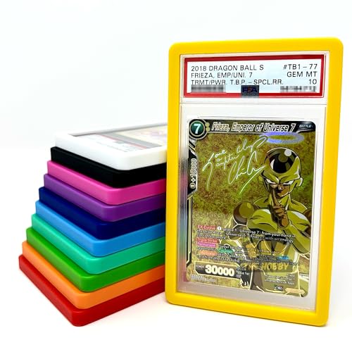 The Hobby Lair Bumper Guard for PSA Graded Cards ONLY | Shield Your Slabs! | Ultimate Edge Protector Bumper | 1 Pack Yellow
