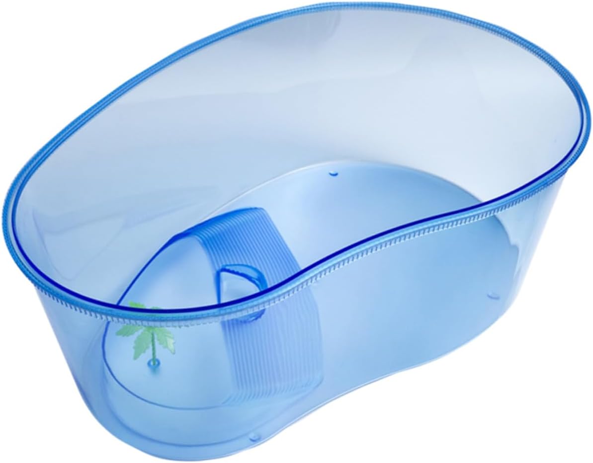 Hemoton 1pc Turtle Tank Basking Platform Plastic Reptile Habitat for Turtles Crabs and Other Aquatic Creatures Sky- Color Capacity Enclosure for Home Decor