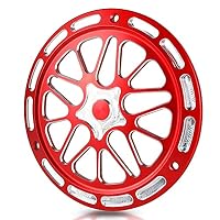 Couvre-ventilateur Décoratif Niceminiwall – Pour Sprint/Primavera 150, Aluminium, 17x17 Cm (doré, Rouge, Bleu, Noir)