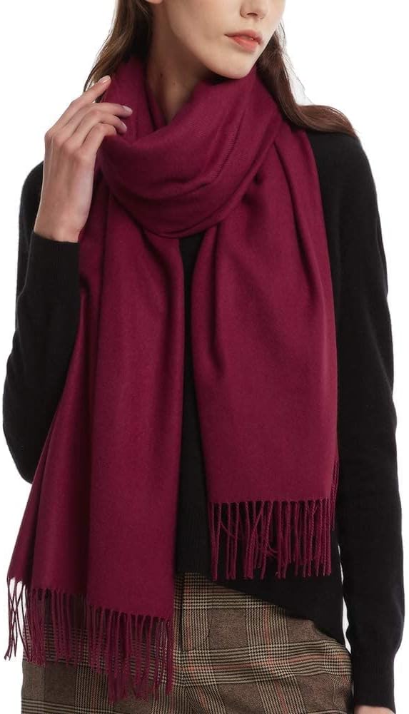 Womens Scarf Ladies Pashmina Shawls and Wraps Large Soft Warm Blanket for Gifts Winter