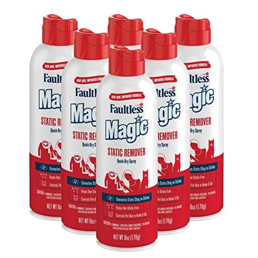 Magic Static Remover Spray for Clothing