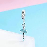 Vista 2 de Abalorio de plata de ley 925 con diseño de corazón para pulsera Pandora