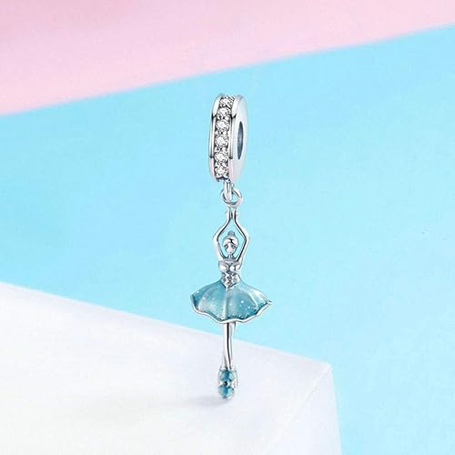 Miniatura 2 de Abalorio de plata de ley 925 con diseño de corazón para pulsera Pandora