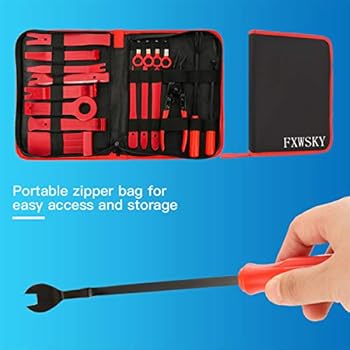 مجموعة أدوات فك التشذيب التلقائي 18 قطعة من Fxwsky أدوات التنجيد التلقائي أداة إزالة ألواح السيارة ومجموعة أدوات التثبيت والتشذيب مع حقيبة تخزين Amazon Ae السيارات مجموعة أدوات فك التشذيب التلقائي 18 قطعة من Fxwsky أدوات التنجيد التلقائي أداة إزالة ألواح السيارة ومجموعة أدوات التثبيت والتشذيب مع حقيبة تخزين Amazon Ae السيارات