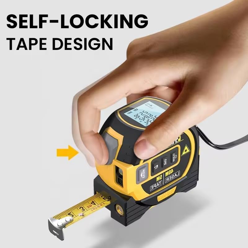 BUYOHLIC 3-in-1 Laser Tape Measure 196 Ft Rechargeable Laser - Image 7