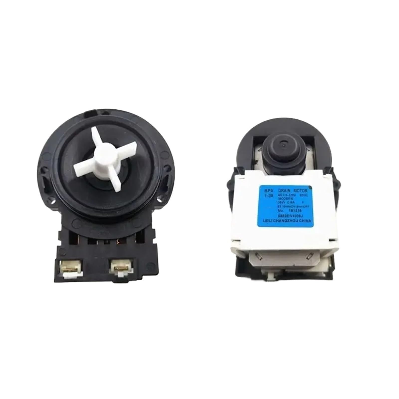 Moteur de pompe de vidange puissant BPX2-112 pour drainage rapide lave-linge