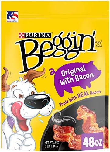 Beggin' Strips Bacon Flavor Dog Treats, 48 OZ