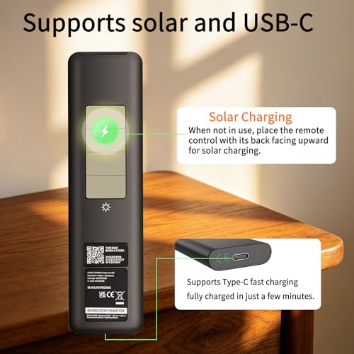 BN59-01432A Solar Frame TV Remote Control Replacement for Samsung Smart TV with Voice & Rechargeable Solar Cell by SYNCYANS - Used condition - Image 2