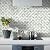 SUNWINGS 10-Sheet Peel and Stick Backsplash Coin Waterjet Tile, 11.2" x 11.2" Green Marble Looks Self Adhesive Wall Tile Stick on Backsplash for Kitchen, Bathroom, Fireplace, Shower