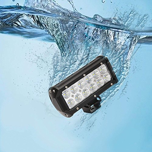 Senlips [2 Pack] 7Inch 36W 12Volt Light Bar Led Flood Lights Off Road Driving Lights Work Light Bar Fog Boat Pickup Lamp For Jeeps Utv Trucks Car, 1 Year Warranty #TOP5