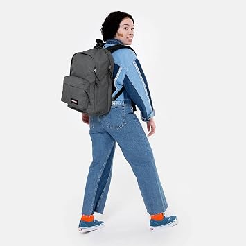 Eastpak BACK TO WORK Backpack, 27 L - Black Denim (Grey)