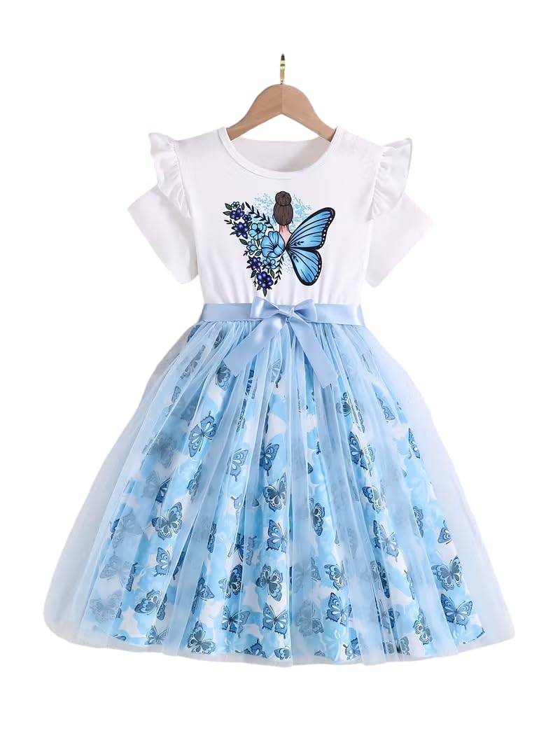 Summer Dress for Baby Girl/Frocks for Baby Girl/Baby Frocks Girl Rayon/Casual Dress Short Short Sleeve-picture-54