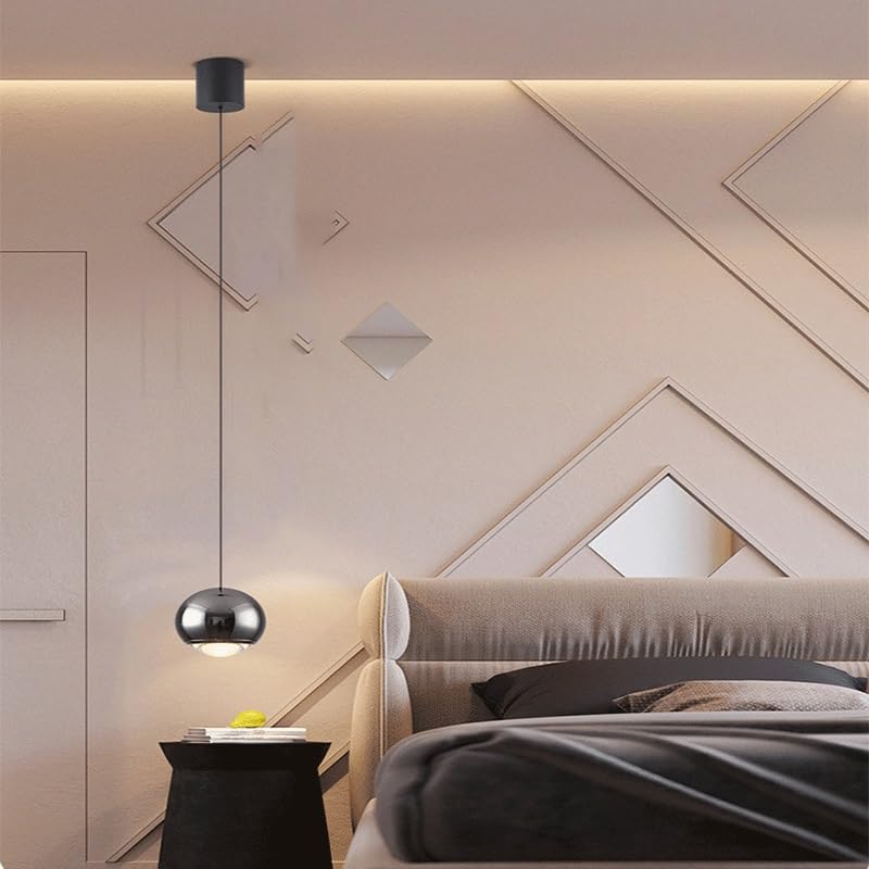 Lámpara de araña moderna simple de 3.1 pulgadas para iluminar techos altos 4