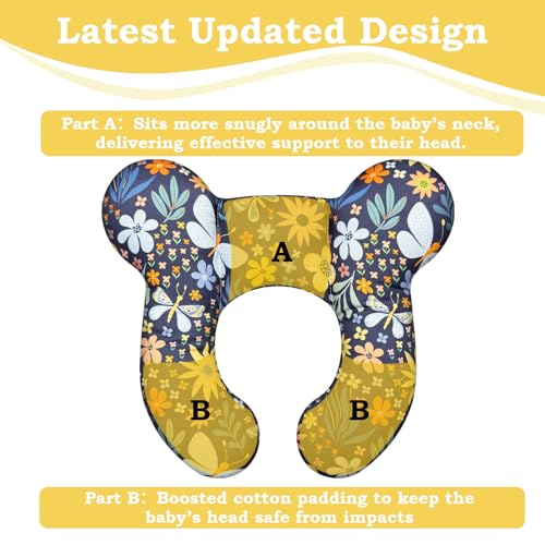 50% Off Baby Travel Pillow - Infant Neck Support for Car Seat - Image 3