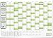 Produktbild XXXL Jahresplaner Wandkalender 2023 grün extra groß, premium Qualitäts Papier 140x100cm DIN B0, gerollter Wandplaner, Jahreskalender, Kalender 2023 in deutscher Sprache von Kalenderoutlet