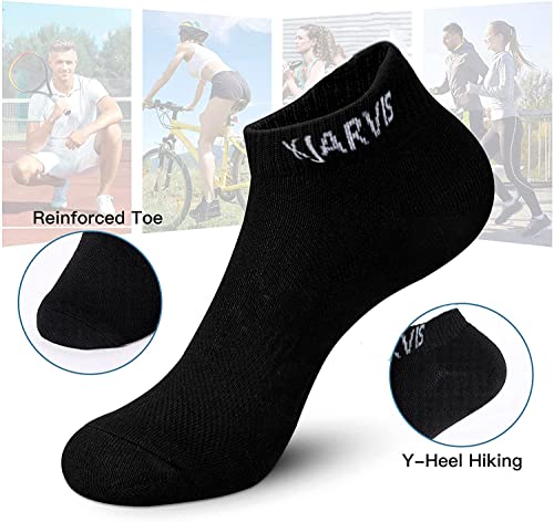 5 Pairs Ankle Length Half Terry Cotton Socks Men & Women for Sports, Pack of 52