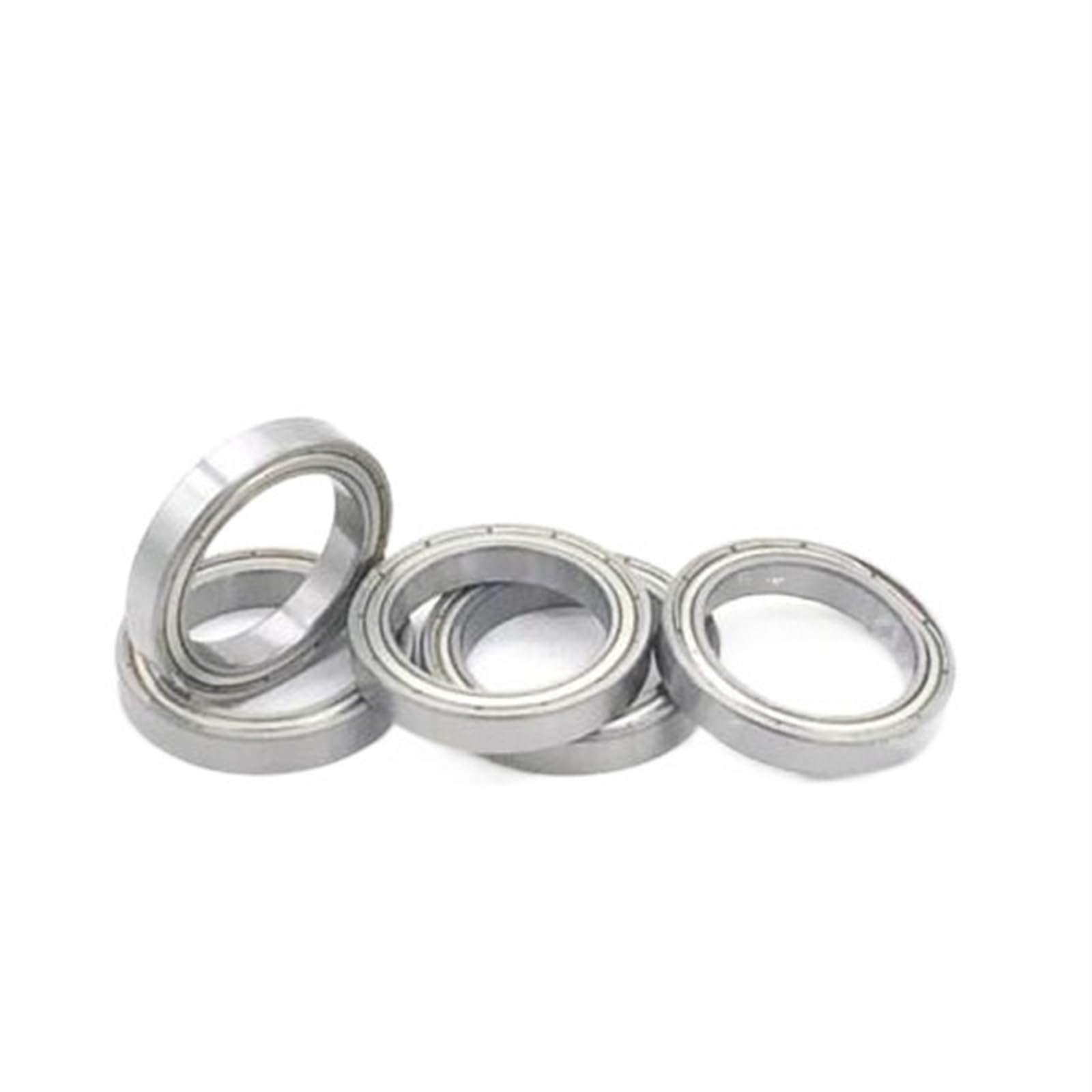 MIELEU Thin Wall Ball Bearings 6806ZZ roulement ABEC-1 (10 pièces) 30x42x7mm Section Mince 6806 ZZ roulements à Billes 61806 Z 6806Z for Ball Bearing Skate Bearings