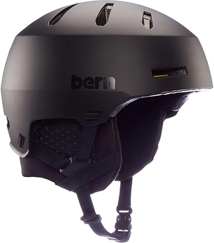 Miniatura 1 de Bern Macon 2.0 - Casco deportivo de esquí y snowboard para hombres y mujeres, estilo borde, certificado multideporte, protección contra impactos
