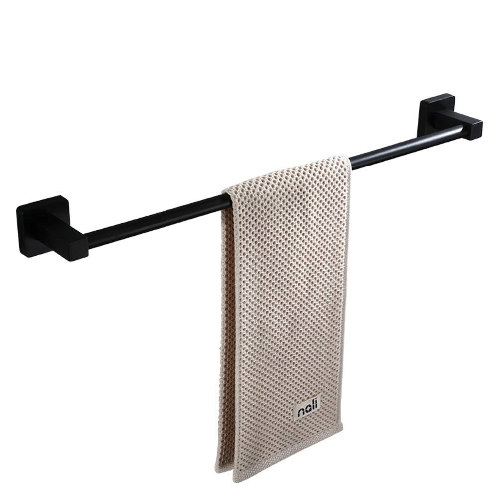 Porte-serviettes cuisine et salle de bain noir mat pour optimiser le rangement des torchons
