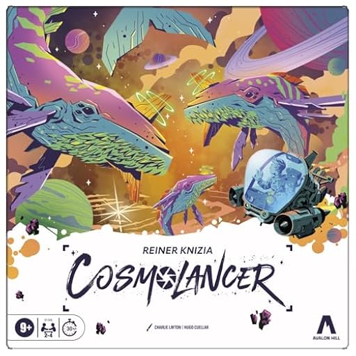 Cosmolancer Juego de Mesa de Estrategia de Reiner Knizia | Ya disponible en tu tienda friki favorita! En mundofriki.es!