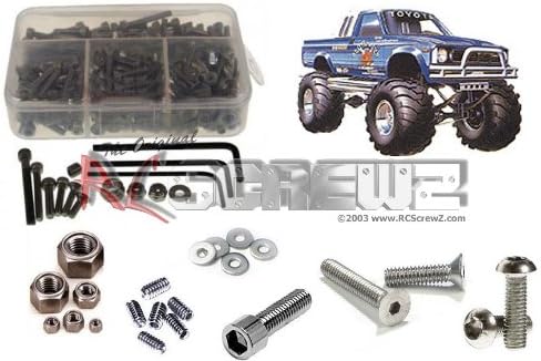 RCScrewZ Stainless Steel Screw Kit tam012 Compatible with Tamiya Bruiser (#58048)