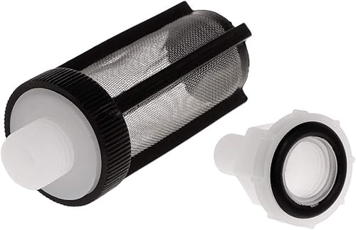 Miniatura 4 de Filtro de entrada de acuario para tubo de 0.276 in y 0.315 in de acero inoxidable para peces de camarón de malla de malla para tanque de prefiltro