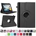 Produktbild NAmobile Tablet Tasche kompatibel für Medion Lifetab P10710 Hülle Schutzhülle Tablettasche mit Standfunktion 360 Crad drehbar Universal Tablethülle, Farben:Schwarz
