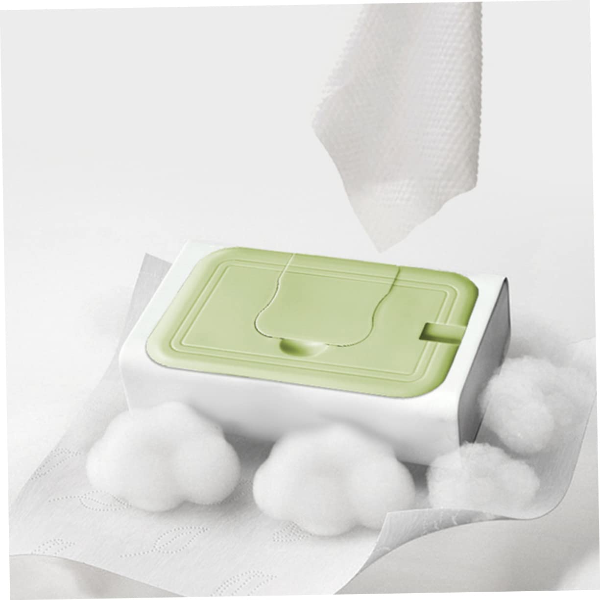 Kisangel Portable Wipes Warmer Baby Wipes Holder Abs Material Baby -efficient Tissue Dispenser