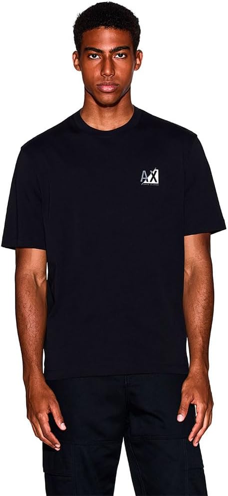 Armani Exchange Mens Badge Logo Tee