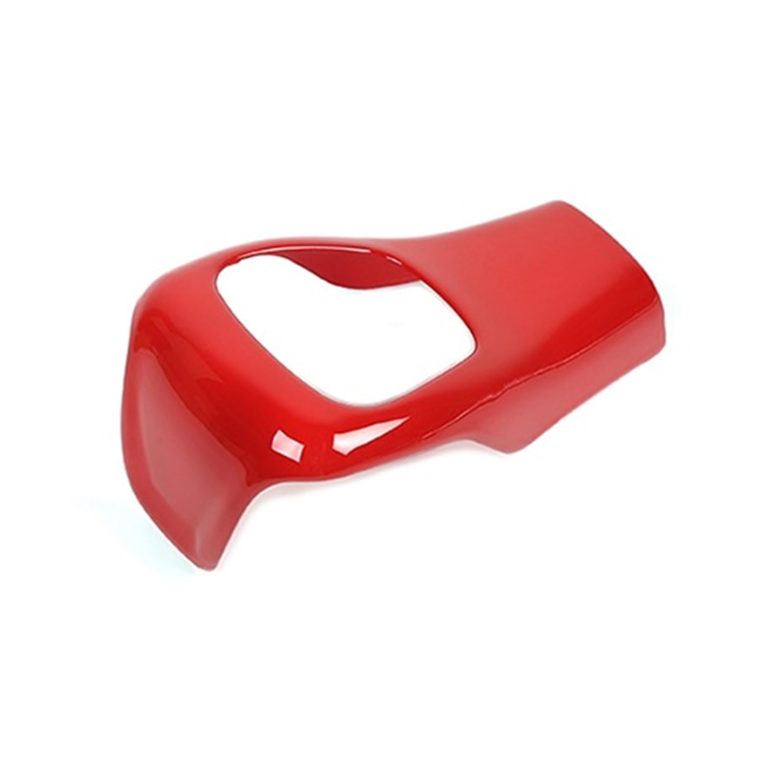 TETARI Auto Interior for Jeep for Cherokee 2014-2018 Car Gear Shift Knob Shifter Handle Decoration Cover Stickers(Red)
