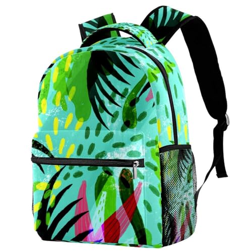 Sac à dos voyage ordinateur portable et cours au lycée, style décontracté multicolore