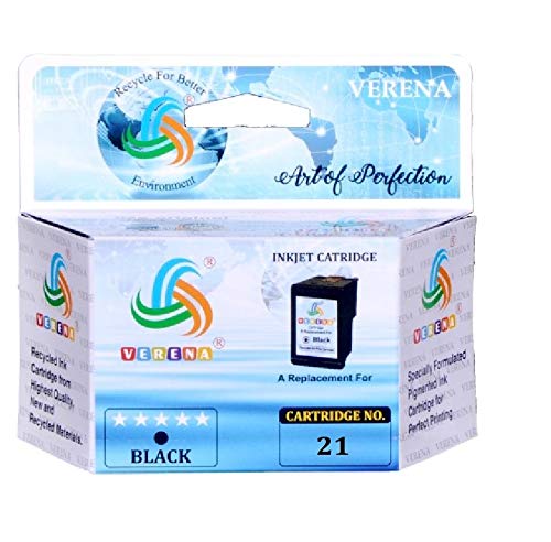verena Inkjet 21 Black Ink Cartridge